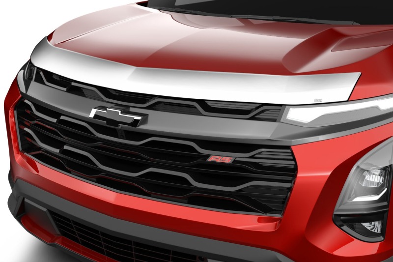 Chevrolet Equinox Hood Deflector - Husky Liners - Aeroskin - Chrome - `25-`27